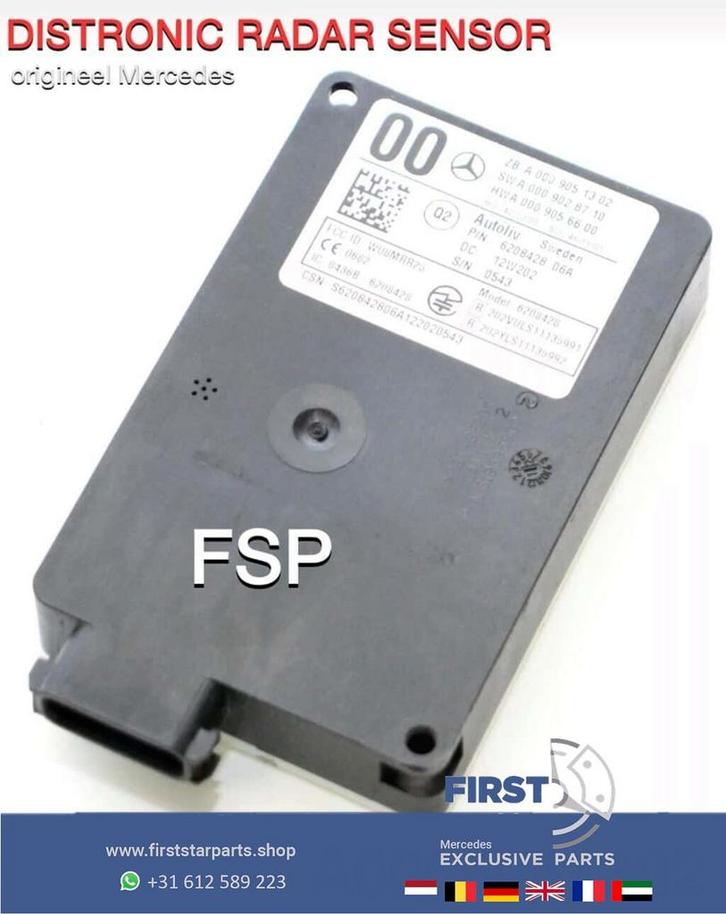 Radarsensor A0009051302 Mercedes RADAR SENSOR W176 W246 W117, Auto-onderdelen, Elektronica en Kabels, Mercedes-Benz, Gebruikt