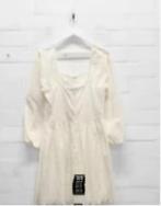 Notes du Nord - Broderie anglaise Jurk maat 36 - Nieuw, Kleding | Dames, Wit, Nieuw, Ophalen of Verzenden, X