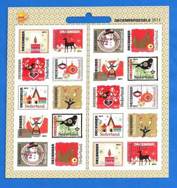 Decemberzegels 2011 - NVPH V 2887-2896   beschikbaar voor biedingen