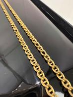 Prachtige 14 karaats gouden anker ketting, Sieraden, Tassen en Uiterlijk, Kettingen, Ophalen of Verzenden, Goud