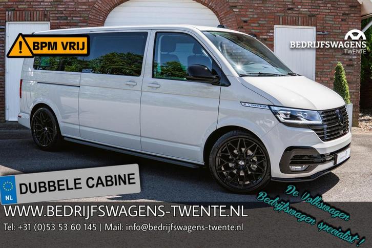 Volkswagen Transporter T6.1 2.0 TDI 150 PK DSG CARAVELLE L2H, Auto's, Bestelauto's, Bedrijf, Te koop, Adaptive Cruise Control