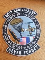 Patch Embleem St Mere Eglise D-Day Normandie Airborne, Verzamelen, Ophalen of Verzenden, Landmacht, Nederland, Embleem of Badge