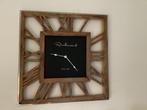 Wandklok Everson van Richmond 80 cm x 80cm, Huis en Inrichting, Woonaccessoires | Klokken, Ophalen, Gebruikt, Wandklok