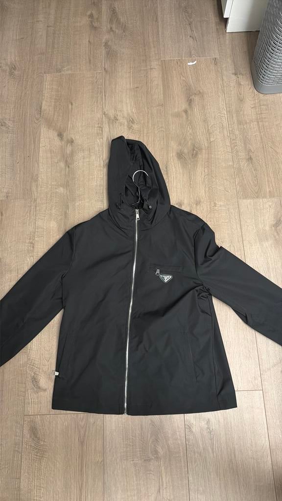 Prada windbreaker Maat S, Ophalen of Verzenden, Zo goed als nieuw, Zwart