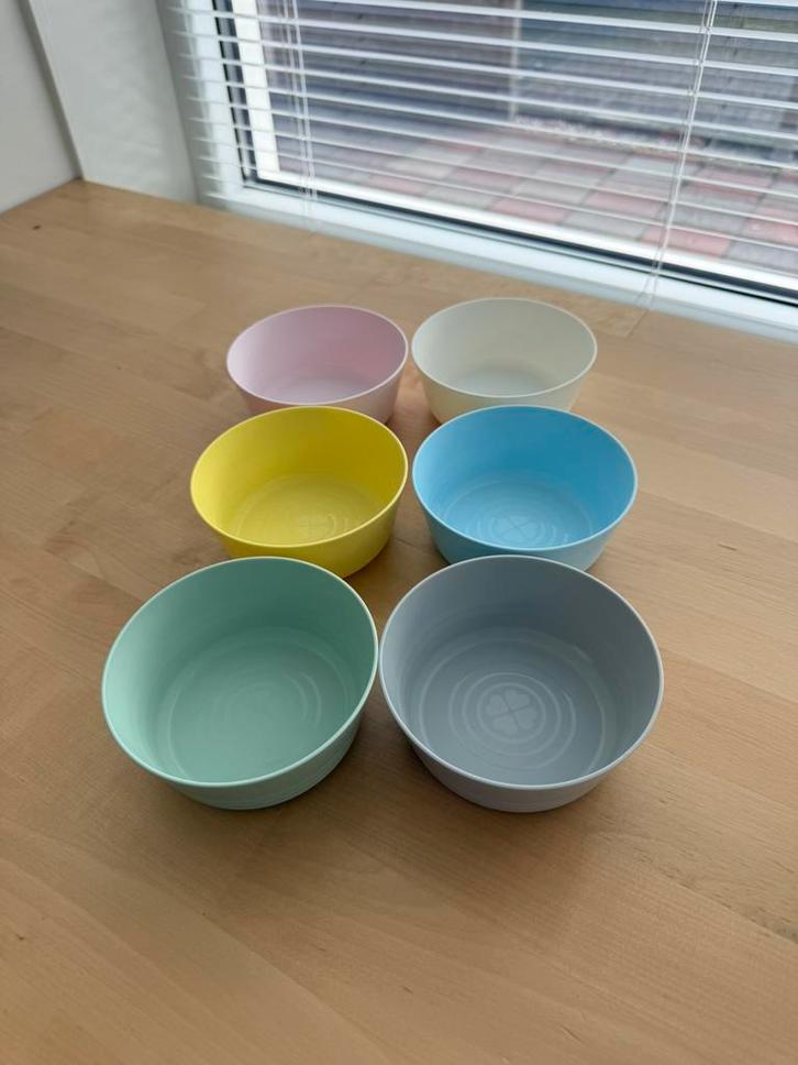 IKEA Kalas Schaaltje, gemengde kleuren, Caravans en Kamperen, Kampeeraccessoires, Zo goed als nieuw, Ophalen of Verzenden