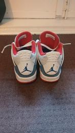 Jordan 4 - Gedragen, Kleding | Heren, Schoenen, Ophalen, Blauw, Sneakers of Gympen, Gedragen