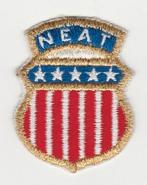 Patch NEAT National Emergency Assistance Training, Version 1, Ophalen of Verzenden, Luchtmacht, Amerika, Embleem of Badge