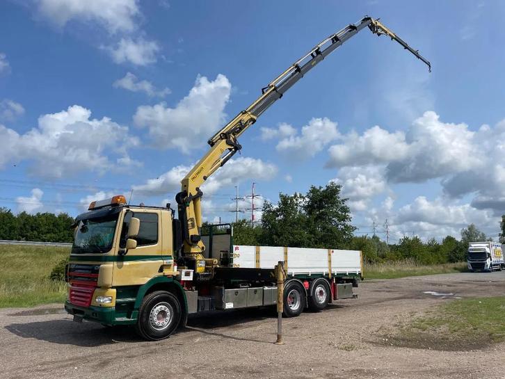 DAF CF 85.360 CF with Palfinger PK26002 with jib crane, Auto's, Vrachtwagens, Bedrijf, Te koop, ABS, Airconditioning, Centrale vergrendeling