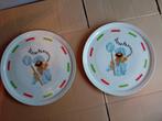 2 pizza borden 30 cm., Huis en Inrichting, Keuken | Servies, Ophalen of Verzenden, Zo goed als nieuw, Bord(en), Overige stijlen