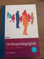 A. van Sprang - Orthopedagogiek, Boeken, Ophalen of Verzenden, Zo goed als nieuw, A. van Sprang