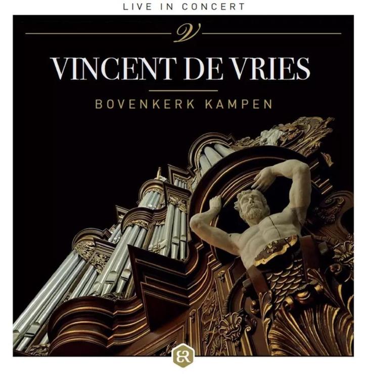 Vincent de Vries Hinsz orgel Asma Bach Eben Mailly ea, Cd's en Dvd's, Cd's | Klassiek, Nieuw in verpakking, Overige typen, Romantiek