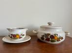 Vintage Boch Belgium Servies - Terrine en Sauskom, Ophalen of Verzenden