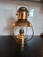Koperen scheeps lantaarn., Ophalen