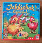 Jakkiebak Kippenkak, Hobby en Vrije tijd, Gezelschapsspellen | Bordspellen, Ophalen of Verzenden, Zo goed als nieuw