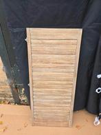NIEUWE Houten shutters met montage frame 4 zijdig, Ophalen, Zo goed als nieuw, Minder dan 100 cm