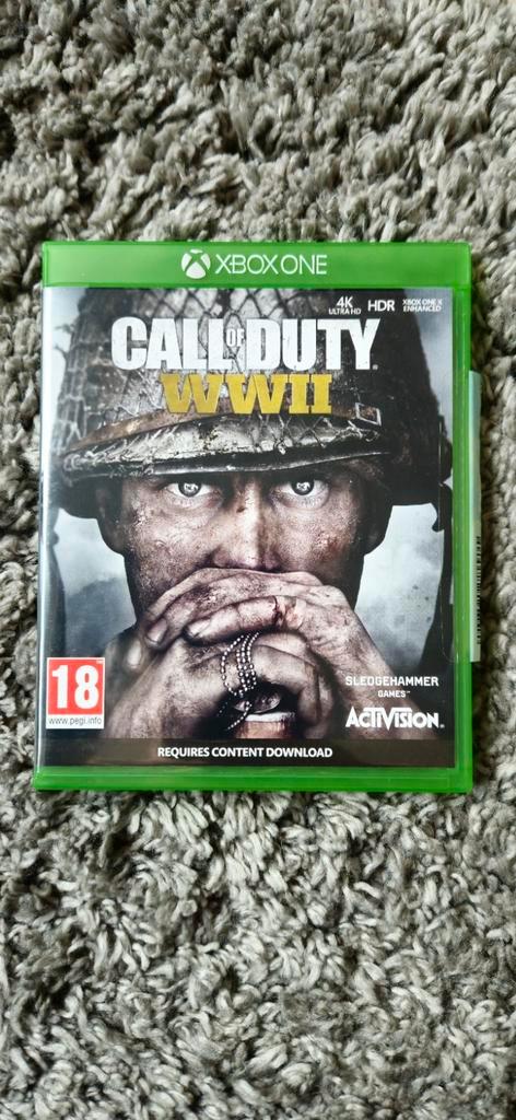 Call of Duty : World War II, Spelcomputers en Games, Games | Xbox 360, Zo goed als nieuw, Avontuur en Actie, 1 speler, Vanaf 18 jaar