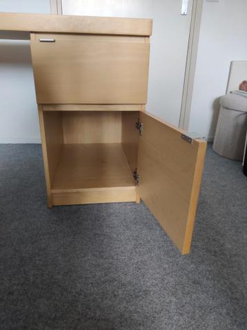 Ikea Malm bureau - lichtbruin - afbeelding 5