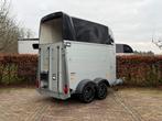 Demo 1.5 paards aluminium humbaur single met zadelkamer, Dieren en Toebehoren, Paarden en Pony's | Trailers en Aanhangwagens, Ophalen