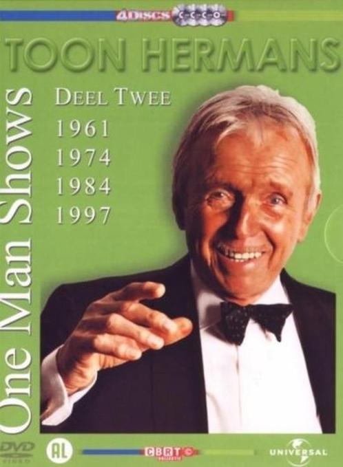 Toon Hermans one man shows - 2 -  4 DVD's, Cd's en Dvd's, Dvd's | Cabaret en Sketches, Zo goed als nieuw, Stand-up of Theatershow