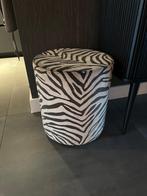 Claudi poef set groot & klein (paco), Ophalen, Minder dan 50 cm, Rond, Minder dan 50 cm