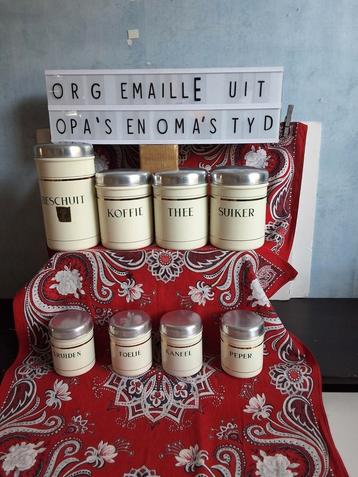 ORIGINEEL de 🦊 EMAILLE (foto 2) opa's&oma's tijd 4 foto's  beschikbaar voor biedingen