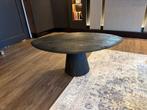 WOOOD Organische Salontafel Posture Mangohout, kleur Zwart, Ophalen, 50 tot 100 cm, 100 tot 150 cm, Zo goed als nieuw
