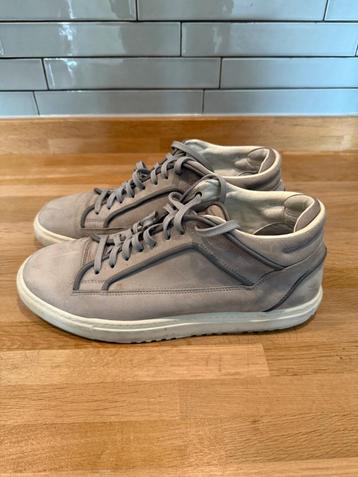 Handgemaakte ETQ schoenen - grijs leer  beschikbaar voor biedingen
