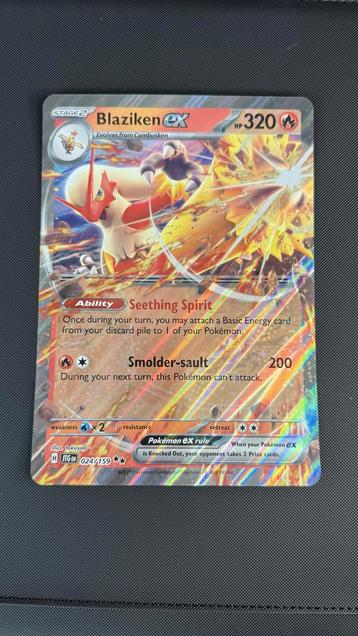Blaziken EX Jumbo Kaart - Pokémon beschikbaar voor biedingen