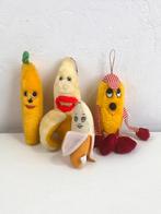 4x zeer oude bananen knuffels | kleine verzameling, Kinderen en Baby's, Speelgoed | Knuffels en Pluche, Ophalen of Verzenden