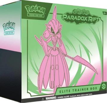 Pokémon Paradox Rift: Elite Trainer Box - Iron Valiant beschikbaar voor biedingen