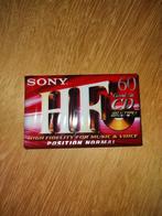 Cassettebandje Sony 60, Cd's en Dvd's, Cassettebandjes, Ophalen of Verzenden, Zo goed als nieuw, 1 bandje, Origineel