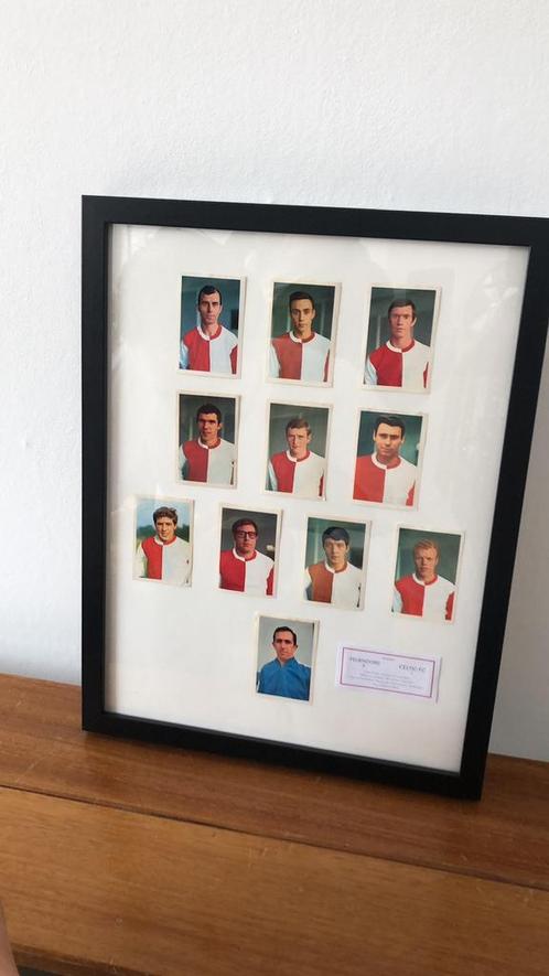 Vanderhout Feyenoord - Celtic basis 11 1970, Verzamelen, Sportartikelen en Voetbal, Zo goed als nieuw, Poster, Plaatje of Sticker