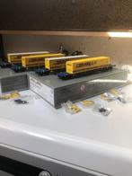 LSModels 36 062 Sgss Nacco met 2 x DHL Container en Zeil., Hobby en Vrije tijd, Modeltreinen | H0, Overige merken, Gelijkstroom