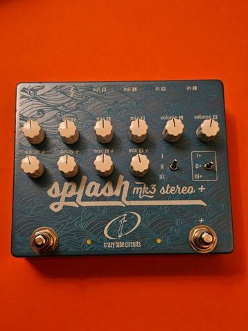 Crazy Tube Circuits Splash mk3 Stereo+ beschikbaar voor biedingen