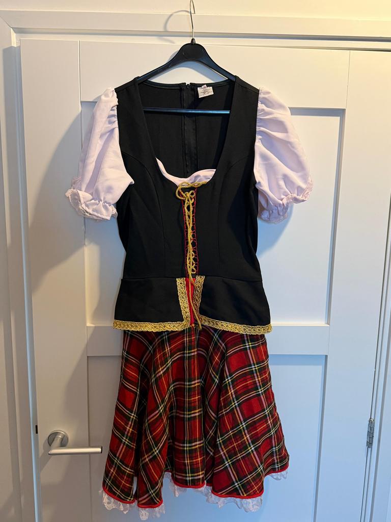 Schotse jurk (maat 38), Kleding | Dames, Maat 38/40 (M), Carnaval, Ophalen of Verzenden, Kleding