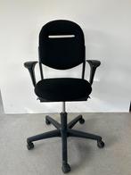 Ahrend 220 bureaustoel zwarte stof, Gebruikt, Zwart, Ophalen of Verzenden, Bureaustoel