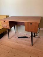 vintage bureau teak fineer, Ophalen, Gebruikt