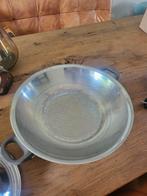 Fissler Wok met Deksel - Made in Germany, Gebruikt, Ophalen of Verzenden, Rvs, Keramische plaat