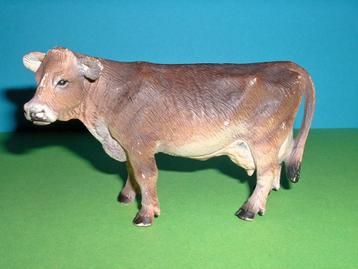 Schleich 13256 bruinvee koe, dierfiguur  beschikbaar voor biedingen