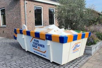 Volle afvalcontainers gezocht beschikbaar voor biedingen