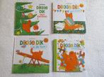 4 x Dikkie Dik boeken ( 3 leesboeken + 1 puzzelboek), Ophalen of Verzenden, Gelezen