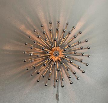 Vintage Pistillo wand-, plafondlamp 70’s beschikbaar voor biedingen