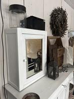 Schitterd oud spiegelkastje, Antiek en Kunst, Ophalen of Verzenden