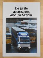 Scania Accessoires Brochure 1982 – 142 112 82 - NL, Ophalen, Zo goed als nieuw, Overige merken, Scania