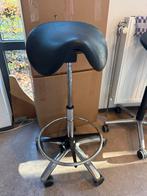 Zadelkruk / Kruk Stoel - Zwart, Huis en Inrichting, Bureaustoelen, Gebruikt, Zwart, Ophalen of Verzenden, Bureaukruk