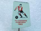 speldje Feijenoord kampioen 1965, Verzamelen, Ophalen of Verzenden, Gebruikt, Overige onderwerpen