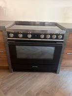 Smeg fornuis CPF9IPAN, Ophalen, 60 cm of meer, Zo goed als nieuw, Gas