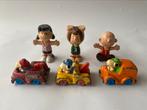 Set van 6 Peanuts figuren - Snoopy, Charlie Brown e.a., Verzamelen, Poppetjes en Figuurtjes, Gebruikt, Ophalen of Verzenden
