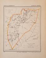 Lithografie, kaartje van Diessen, 1866, Ophalen of Verzenden, 1800 tot 2000, Nederland, Landkaart