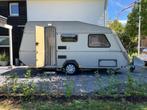 Kip de Luxe 42TTZ bjr 87 originele uitvoering €3250,00, Caravans en Kamperen, Caravans, Dwarsbed, Kip, Treinzit, 750 - 1000 kg